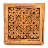Around the Music Hall wooden puzzle by Creative Crafthouse, a music-themed edge-matching brain teaser shown on a white background