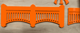 Baseball Stadium Facade | 18” x 3.5” x 1/4" Thick Acrylic - Creative Crafthouse