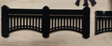 Baseball Stadium Facade | 18” x 3.5” x 1/4" Thick Acrylic - Creative Crafthouse