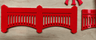 Baseball Stadium Facade | 18” x 3.5” x 1/4" Thick Acrylic - Creative Crafthouse