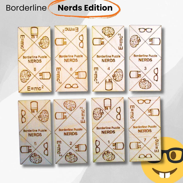 Borderline Puzzles – Wood Edge Matching Brain Teaser - Creative Crafthouse