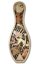 Bowling Pin Puzzle - Bowling Memories Award Puzzle - Personalized Puzzle Gift - Creative Crafthouse