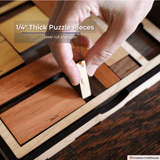 Calibron 12 - Theodore Edison's 1933 Wooden Packing Puzzle - Creative Crafthouse