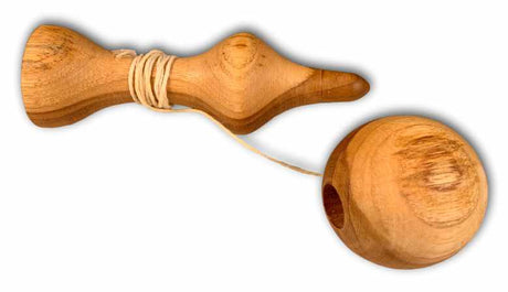 Champagne Ball – Wooden Skill Toy for Coordination & Precision - Creative Crafthouse