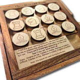Chess Moves CBK - Chess Puzzle - Wooden Brain Teaser Puzzle - Creative Crafthouse