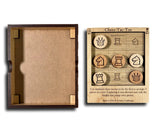 Chess - Tac - Toe Wooden Game – Chess Strategy Tic Tac Toe Board Game - Creative Crafthouse