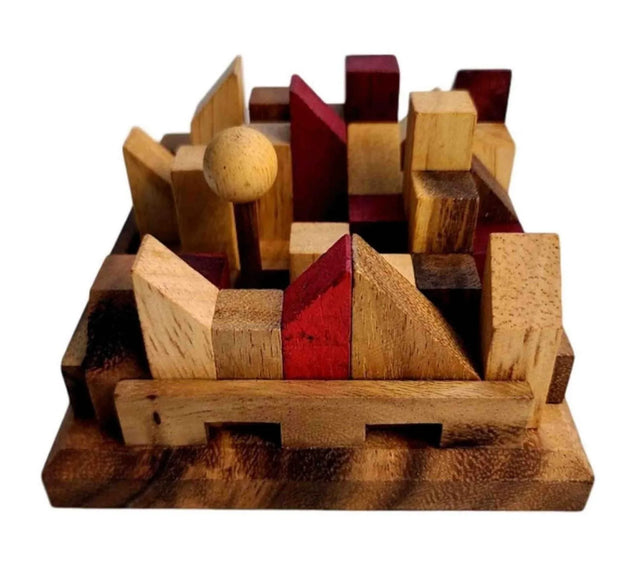 City Planner Brain Teaser - 13 Different Puzzles in One - Recommended Age 13+ - Unique Gift Idea for Your Favorite Puzzle Lover - Creative Crafthouse