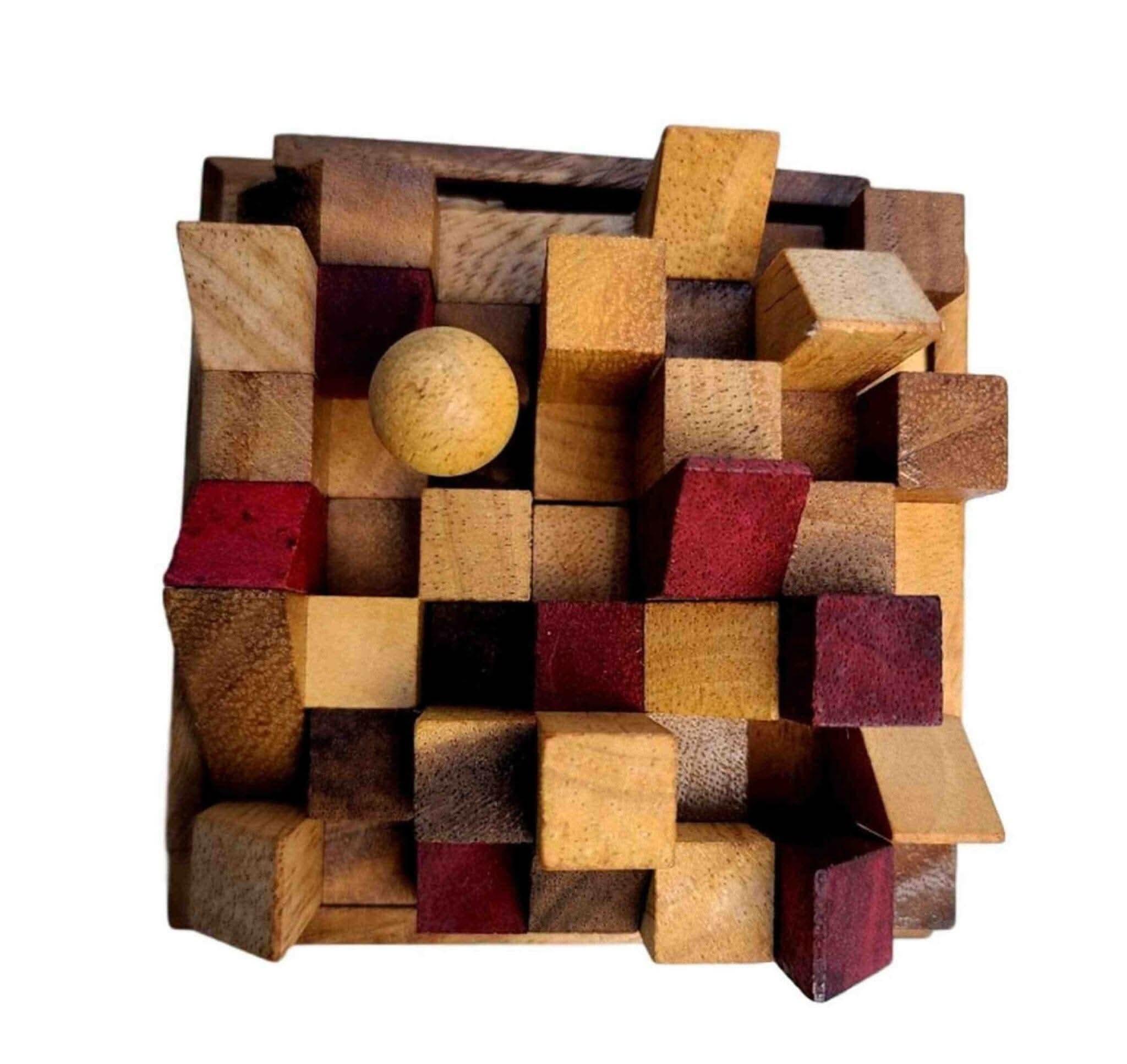 City Planner WoodBrain Teaser | 13 Different Puzzles in 1