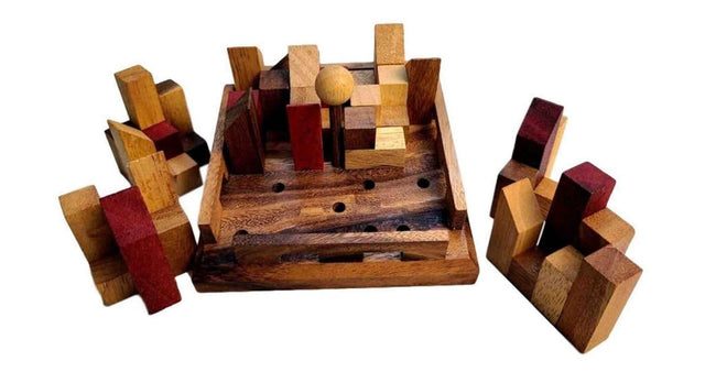 City Planner Brain Teaser - 13 Different Puzzles in One - Recommended Age 13+ - Unique Gift Idea for Your Favorite Puzzle Lover - Creative Crafthouse