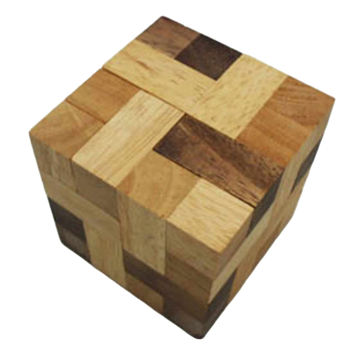 Boredom Busters for Men - Convolution Blockhead | A Stewart Coffin Wood Puzzle Brainteaser from Creative Crafthouse - Creative Crafthouse