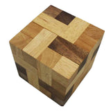 Boredom Busters for Men - Convolution Blockhead | A Stewart Coffin Wood Puzzle Brainteaser from Creative Crafthouse - Creative Crafthouse