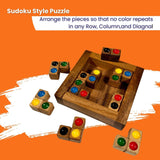 Crazy Quilt Puzzle – Personalized Wooden Puzzle for Girls - Creative Crafthouse