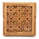Around the Music Hall wooden edge-matching brain teaser puzzle by Creative Crafthouse, a musician's gift
