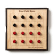Four Field Kono wooden two-player Korean strategy board game by Creative Crafthouse