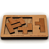 Martin's Menace small wooden packing puzzle by Creative Crafthouse