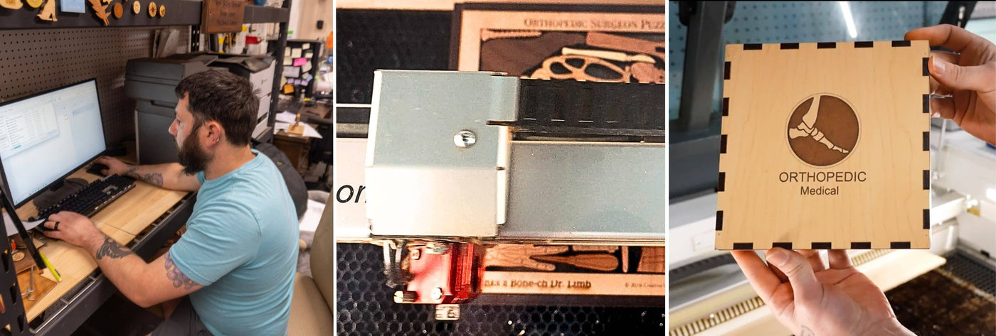 creative crafthouse offers premium personalized laser engraving service to business for promotional marketing and branding