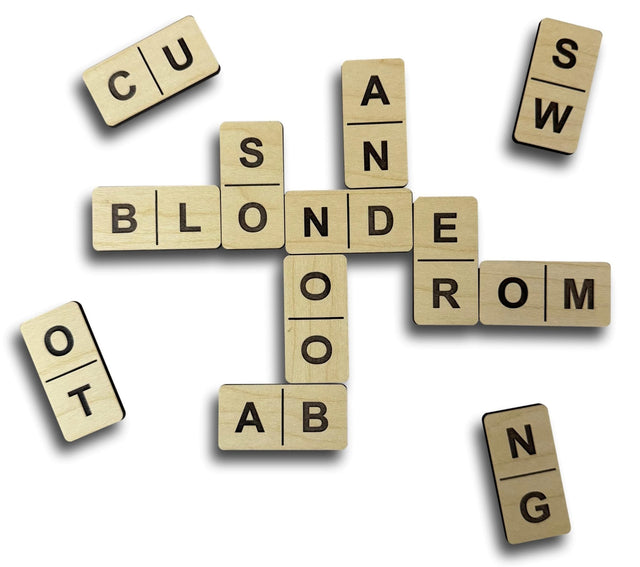 Crossword Dominoes - Word Puzzle Challenge - Creative Crafthouse