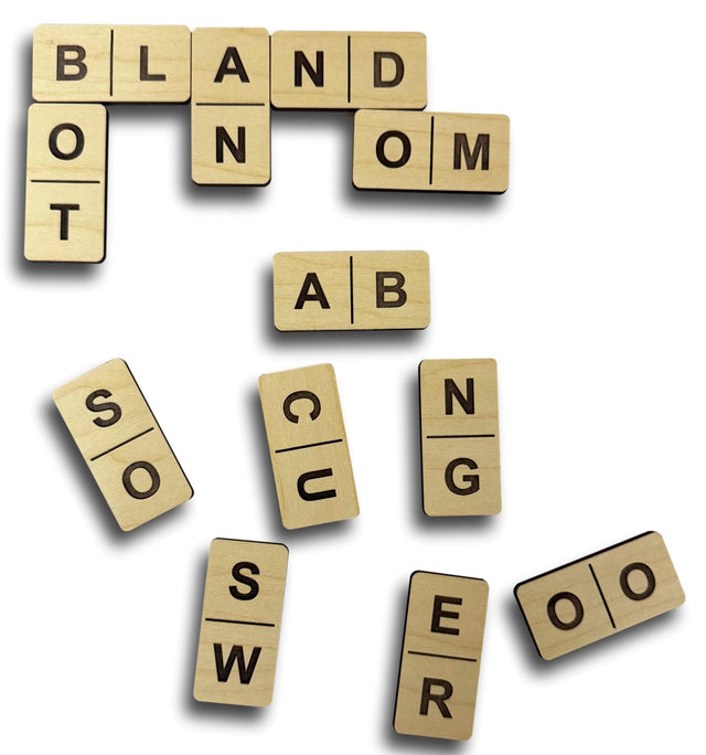 Crossword Dominoes - Word Puzzle Challenge - Creative Crafthouse
