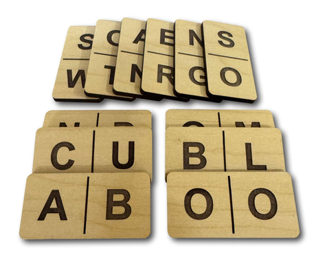 Crossword Dominoes - Word Puzzle Challenge - Creative Crafthouse