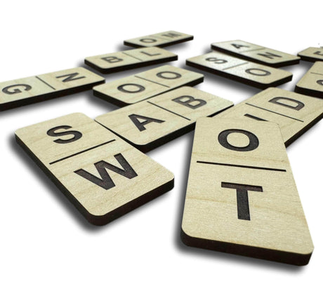 Crossword Dominoes - Word Puzzle Challenge - Creative Crafthouse
