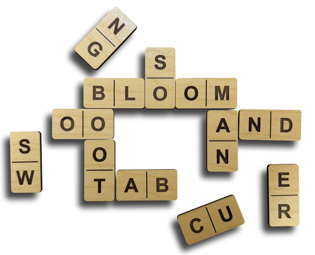 Crossword Dominoes - Word Puzzle Challenge - Creative Crafthouse