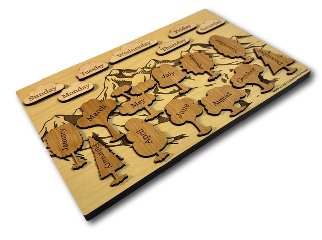 Day and Month Puzzle - A Learning and Memory Puzzle - Creative Crafthouse