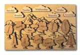Day and Month Puzzle - A Learning and Memory Puzzle - Creative Crafthouse