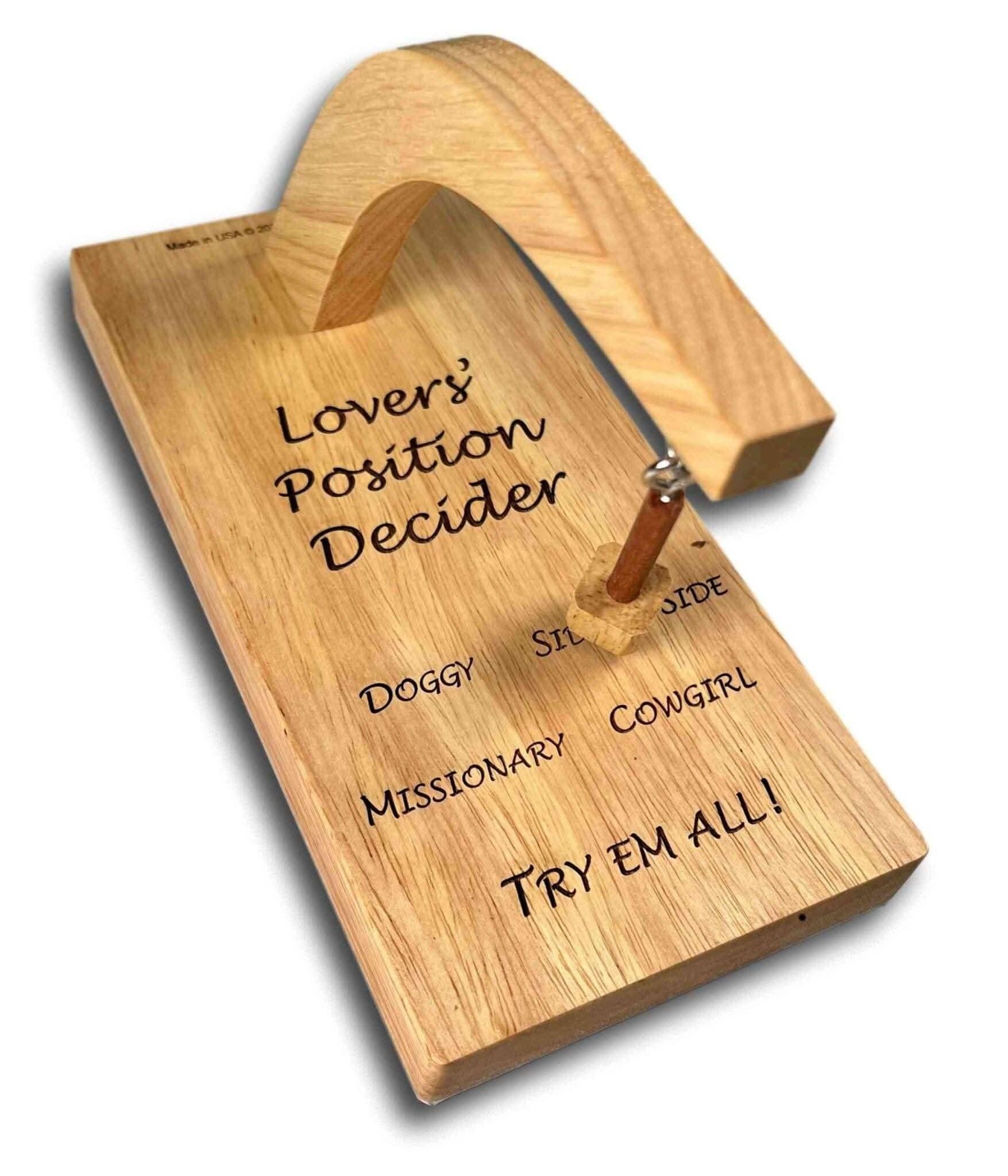 Lover's Position Decision Maker - Fun Adult Game for Couples