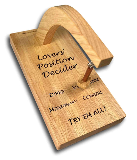 Decision Maker - Puzzle - Lover's Position - Adult Fun for When you just can't Decide - Creative Crafthouse
