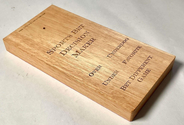 Decision Maker Sports Bet edition - Sports Game Room - Creative Crafthouse