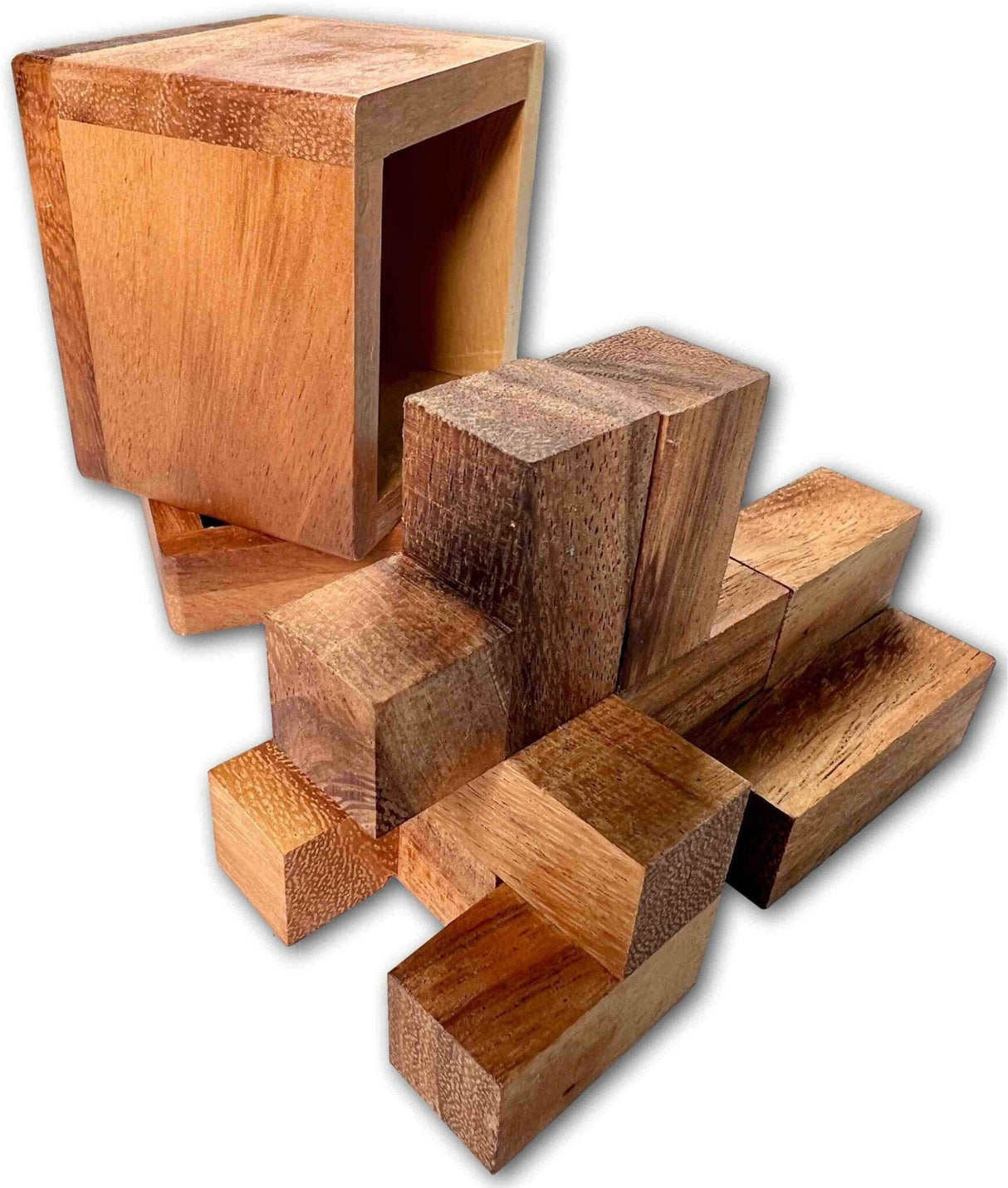 Dementia Activity - Wooden Puzzle for Alzheimer's - Soma Cube Brain Teaser - Dementia Games for Memory and Hand Dexterity - Dementia Gifts - Creative Crafthouse