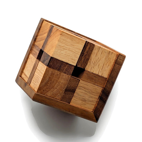 Devil's Cube Wooden Puzzle | Very Hard Puzzle for Adults - Creative Crafthouse