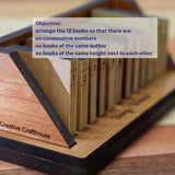 Dewey's Dilemma Wood Puzzle | The Perfect Desktop Game - Creative Crafthouse