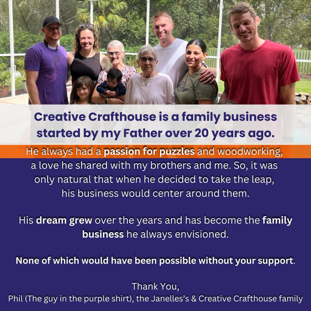 Dewey's Dilemma Wood Puzzle | The Perfect Desktop Game - Creative Crafthouse