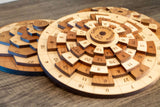 Difficult Math Puzzle for Adults | Over 65000 Ways to get it Wrong |Puzzle for Math Nerd Gift | Safecracker 50 Wood Brain Teaser - Creative Crafthouse