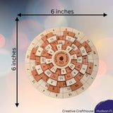 Difficult Math Puzzle for Adults | Over 65000 Ways to get it Wrong |Puzzle for Math Nerd Gift | Safecracker 50 Wood Brain Teaser - Creative Crafthouse