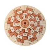 Difficult Math Puzzle for Adults | Over 65000 Ways to get it Wrong |Puzzle for Math Nerd Gift | Safecracker 50 Wood Brain Teaser - Creative Crafthouse