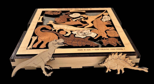 Dinosaur Dilemma II Tough and artistic - Creative Crafthouse