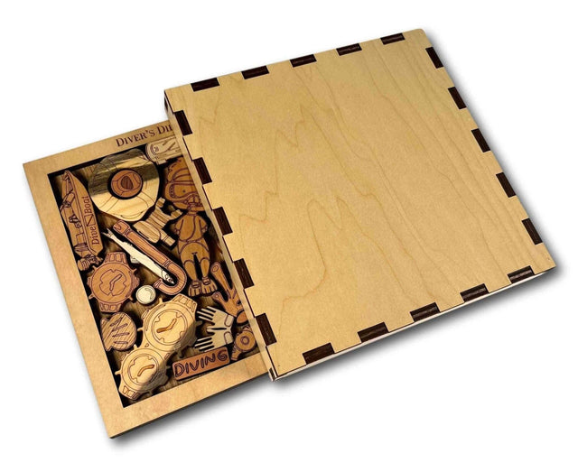 Diver's Dilemma - artistic and challenging - can be personalized - Creative Crafthouse