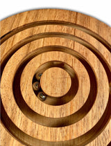 Dizzy Marble Maze Wooden Puzzle - Gift for Him - Gift for Her - Wood Maze Brain Teaser - Creative Crafthouse