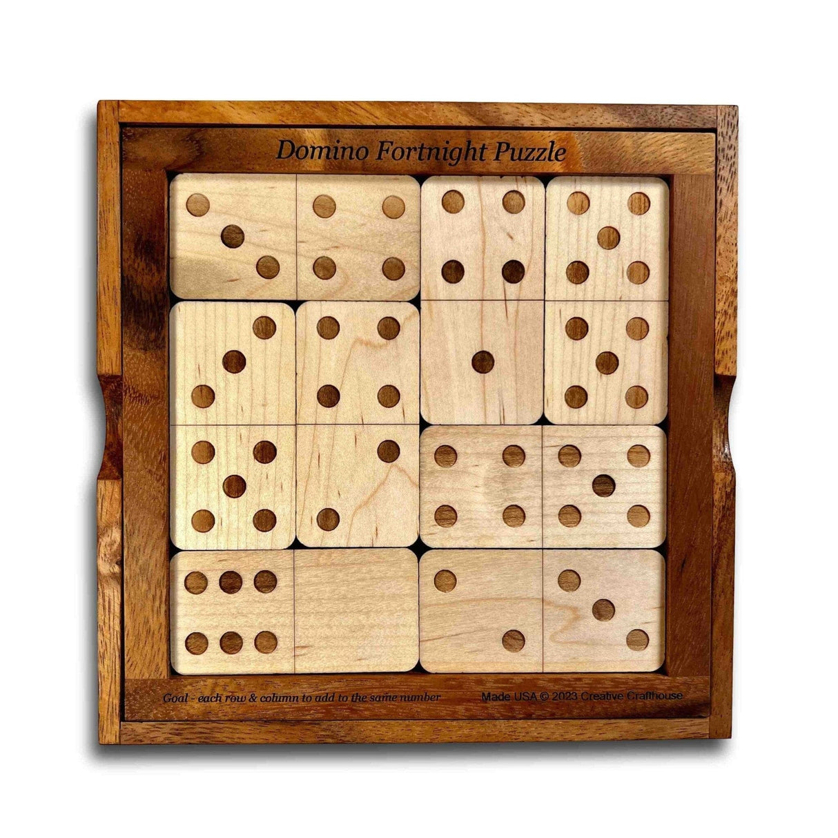 Domino Fortnight – Math & Domino Puzzle for Puzzle Lovers - Creative Crafthouse