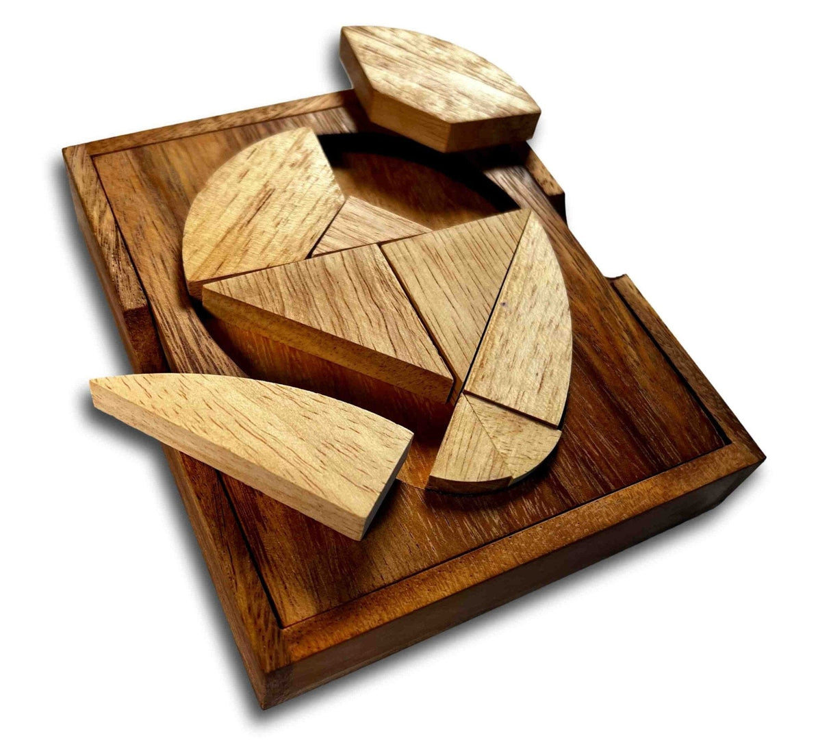 Egg Tangram Puzzle – Wooden Brain Teaser & Easter Gift - Creative Crafthouse