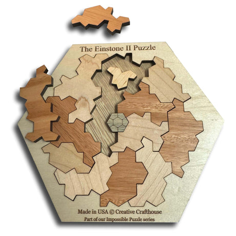 Einstone II Puzzle | The Impossibly Hard Brain Teaser - Creative Crafthouse