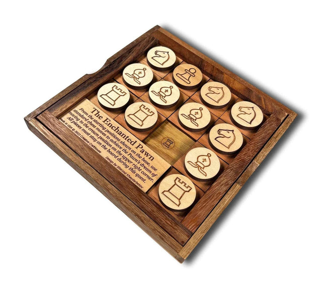 Enchanted Pawn - Chess Themed Brain Teaser Puzzle - Creative Crafthouse