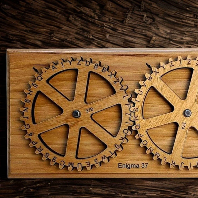 Enigma 37 Encryption Machine | Complex Crytography Tool - Creative Crafthouse