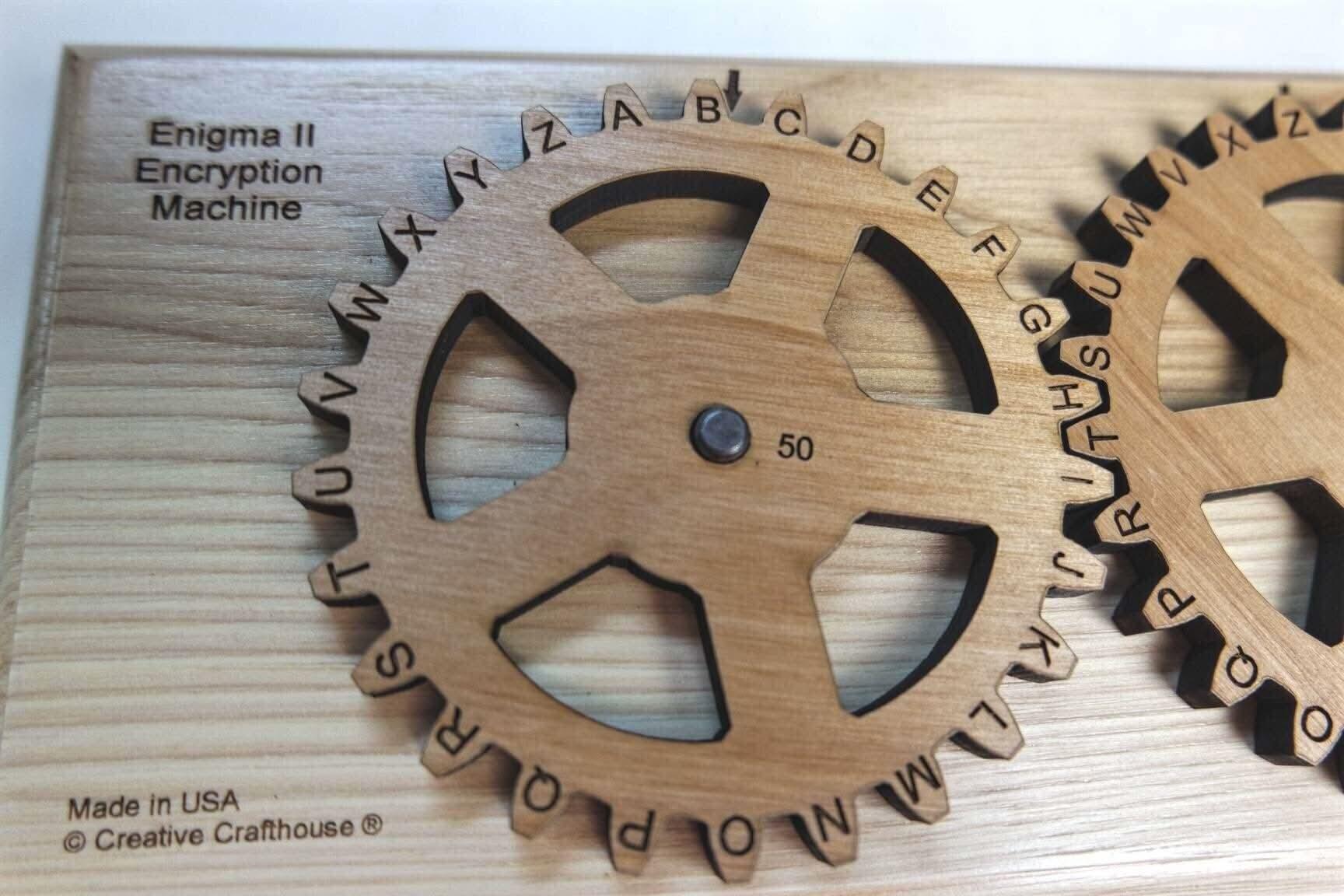 Enigma II Puzzle - Encode and Decode Secret Messages Easily