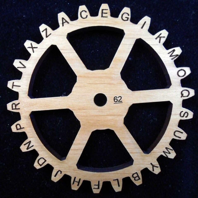 Enigma IV Encryption Cipher Machine | Escape Room Prop | Cryptology Gift | Create Secret Messages | Complex Cipher - Creative Crafthouse