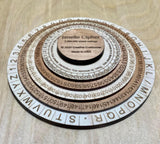 escape room prop - Janelle Cipher – Powerful Hand - Held Encryption Device - Encrypts Letters, Numbers and Four Keyboard Symbols - Creative Crafthouse