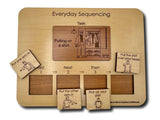 Everyday Sequencing | Wooden Cognitive Sequencing Activity for Adults - Creative Crafthouse