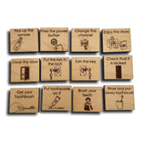 Everyday Sequencing | Wooden Cognitive Sequencing Activity for Adults - Creative Crafthouse
